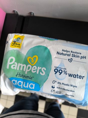 Lingettes Pampers Harmonie Aqua