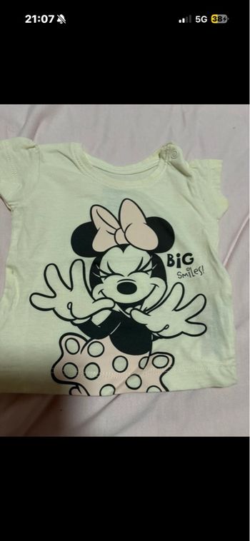 T-shirt minnie 