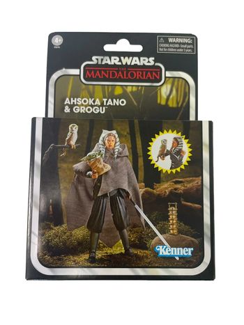 Figurine Star Wars The Mandalorian Ahsoka Tano & Grogu Kenner / Hasbro neuf