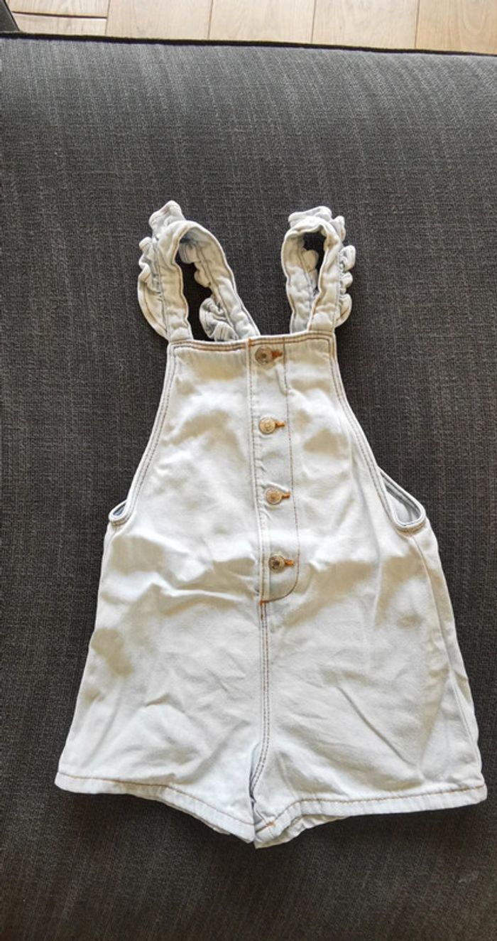 Salopette short taille 98
