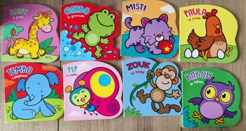 Lot de 8 livres cartonnés Premier âge