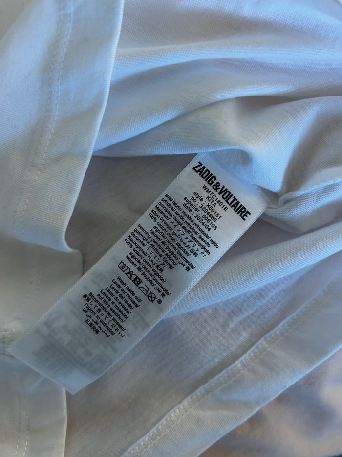 TEE shirt zadig et voltaire enfant 4A - photo numéro 2