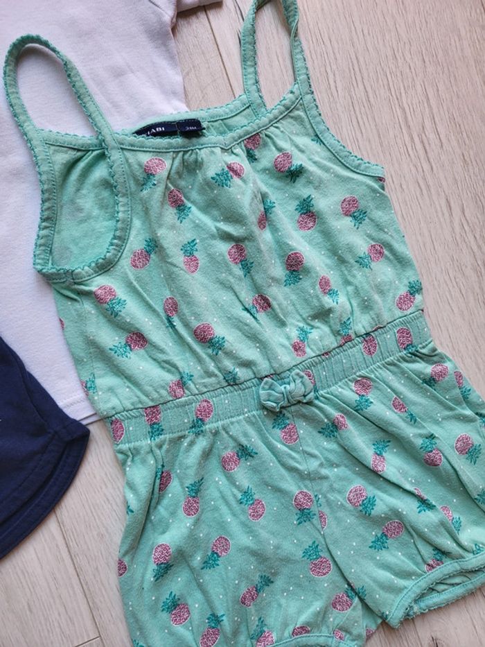 Ensemble 4 pièces estival fille 2ans - photo numéro 3