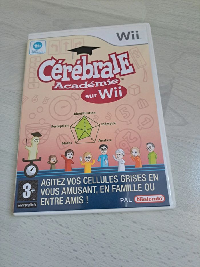 Jeu wii cérébrale académie