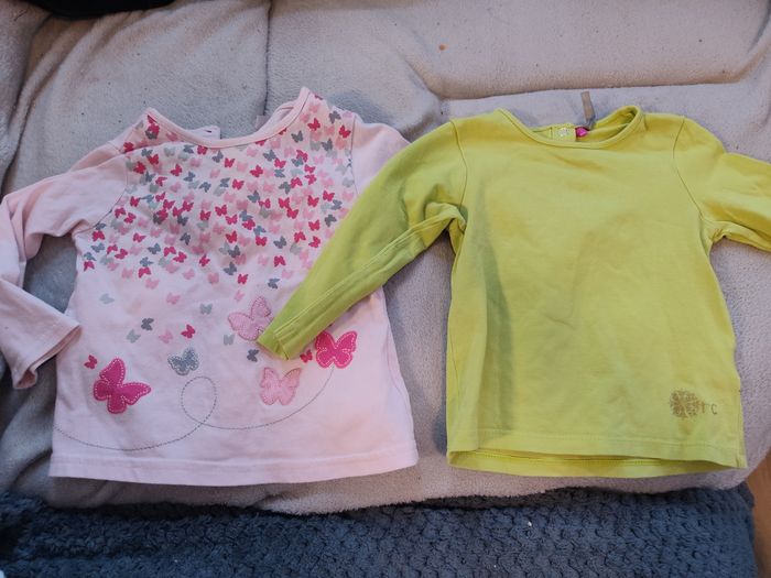 Lot maillots manches longues