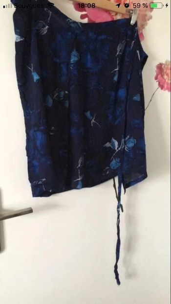 Jupe de plage en crêpe