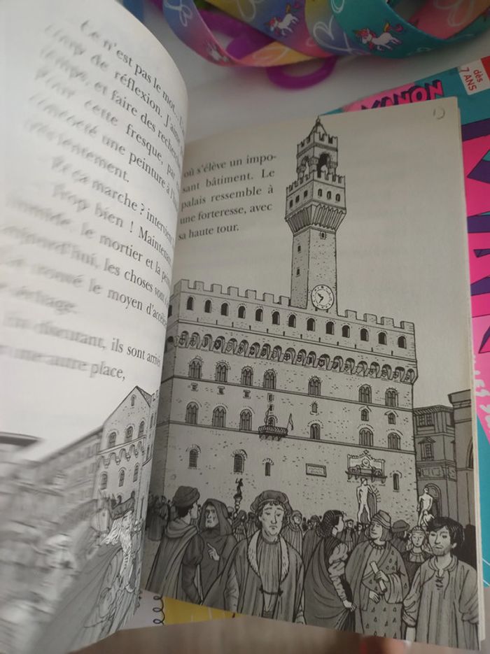 Livre La cabane magique tome 33 : Le secret de Léonard de Vinci - photo numéro 4