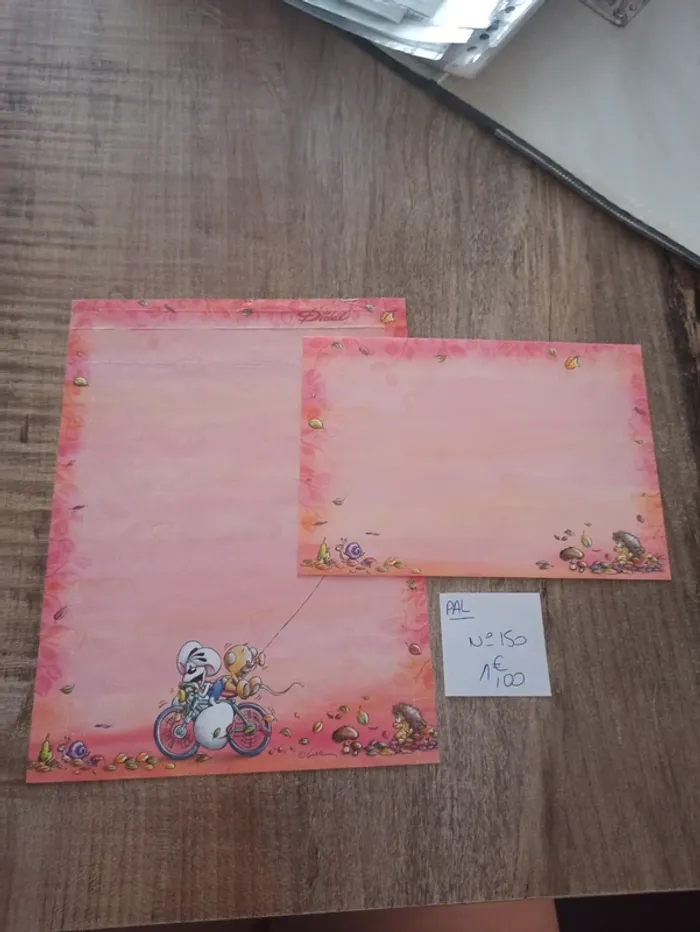 Papier à lettre Diddl 150 1,00€