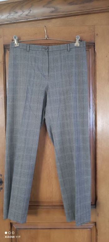 Pantalon habillé a carreaux