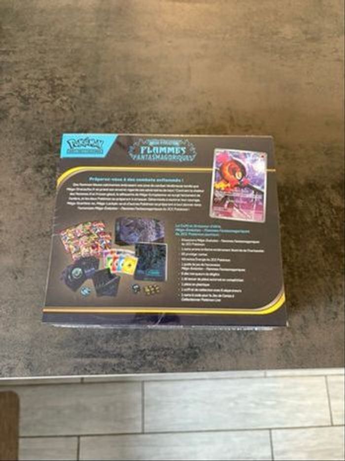 Pokémon Coffret ETB Flammes Fantasmagoriques ME02 - photo numéro 3