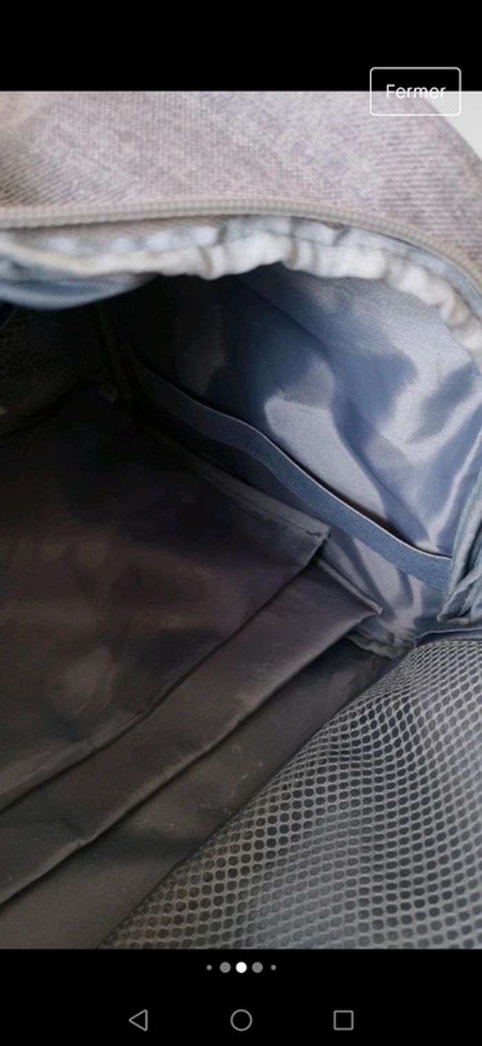 Super Sac à langer gris mixte - photo numéro 7