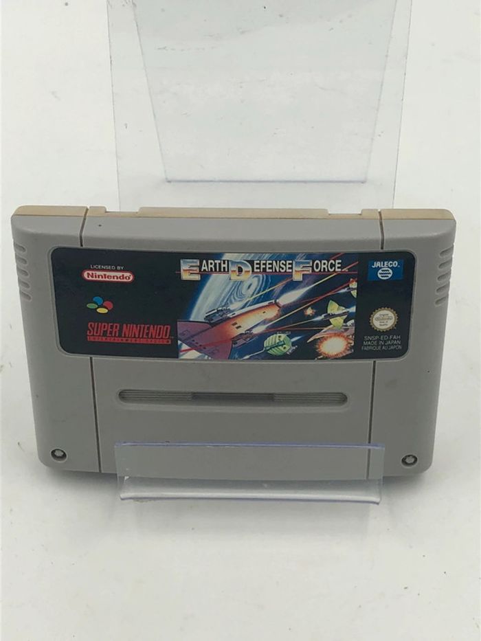 Jeu vidéo Earth Défense Force sur console Super Nintendo / SNES