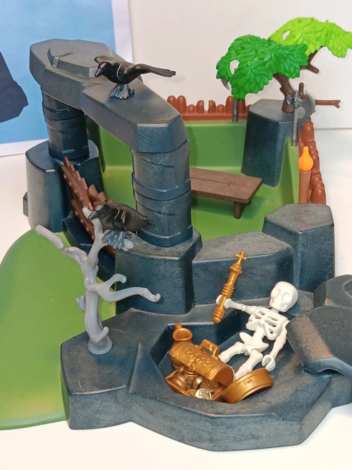 Lot figurines playmobil camp de Vikings - photo numéro 6