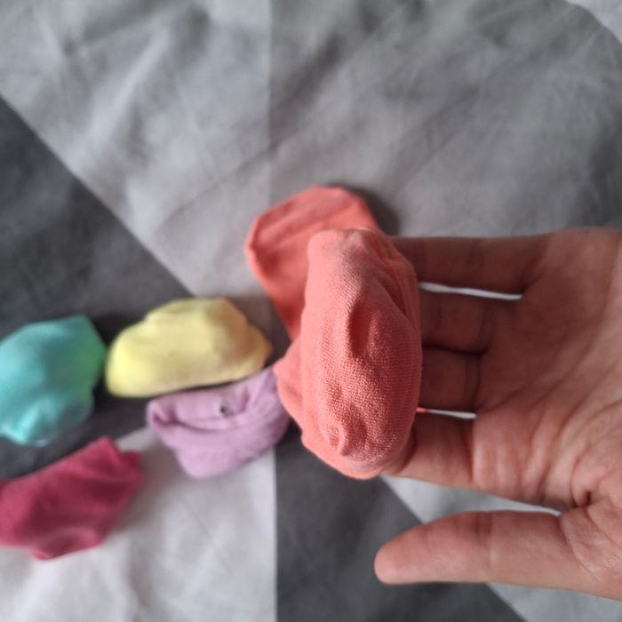 Lot 5 chaussettes invisible colorées pour femme - Taille 36-39 - Neuf - Primark - photo numéro 8