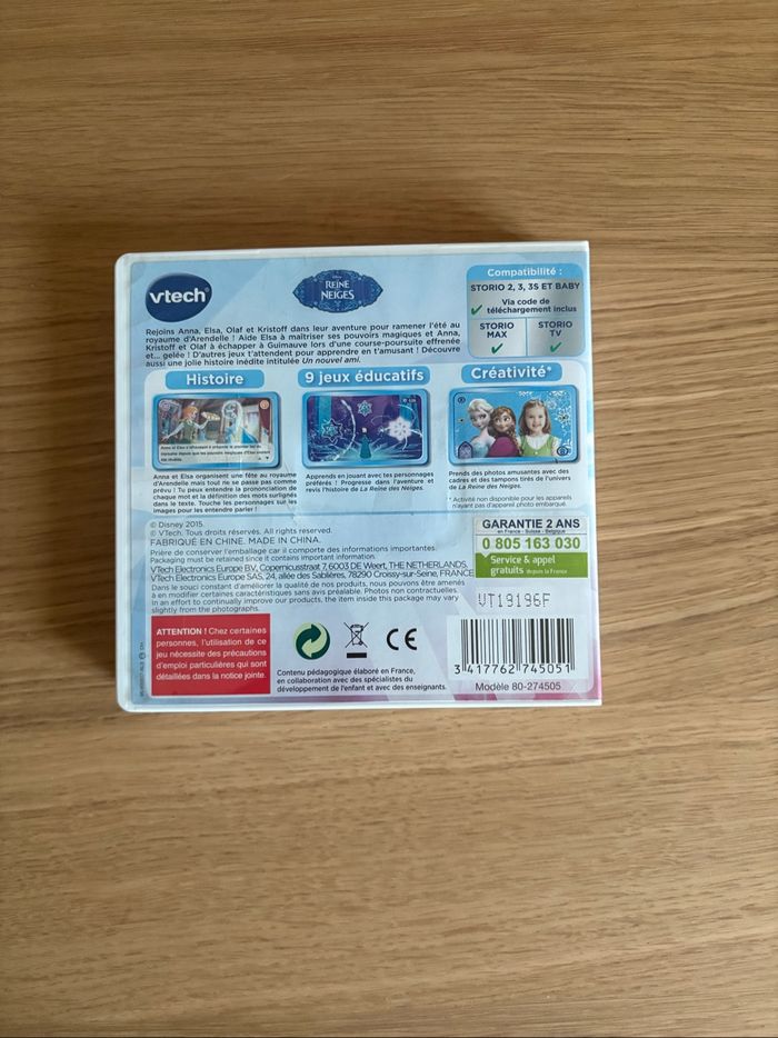 Jeu éducatif VTech Storio Max La Reine des Neiges - photo numéro 3