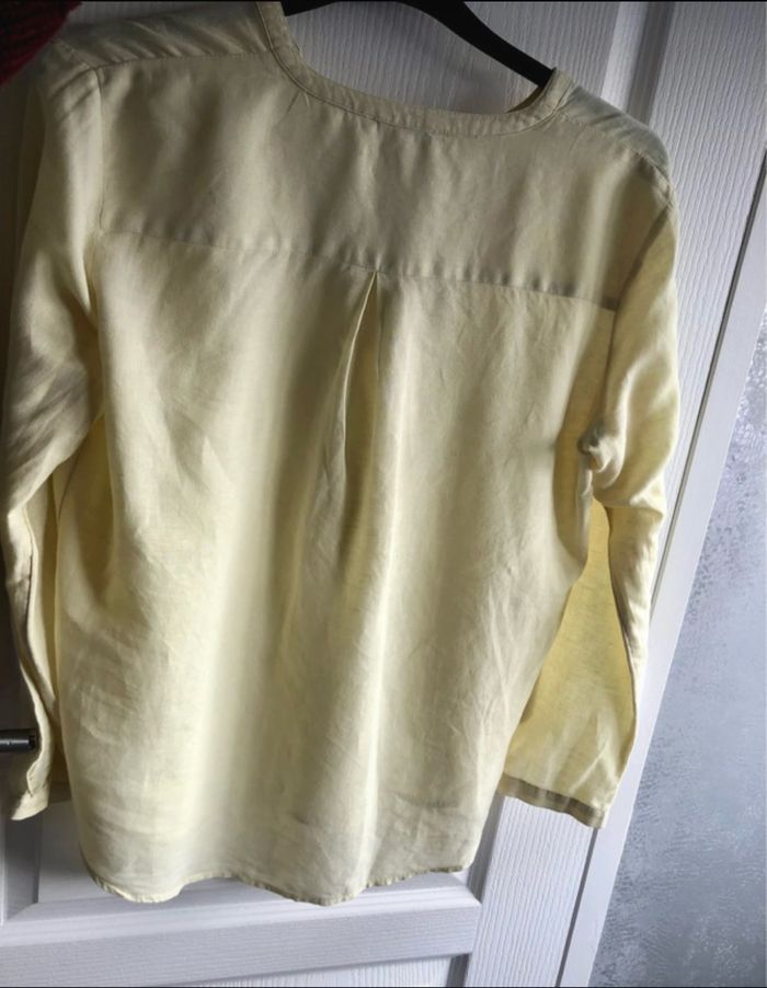 Blouse jaune pale - photo numéro 5