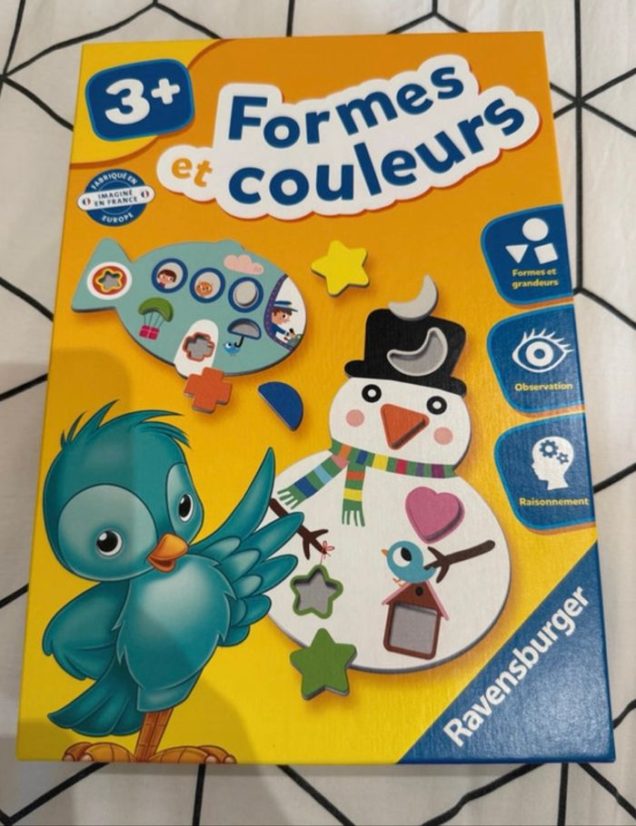 Jeu formes et couleurs état impeccable