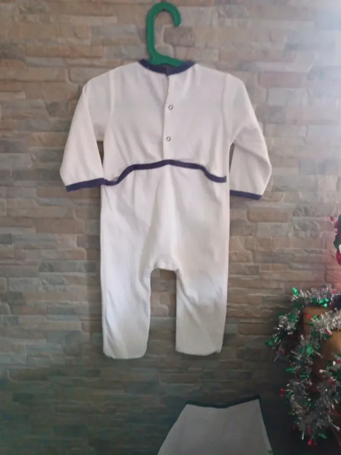 Pyjama velours S/pieds Tissaia 18M - photo numéro 3