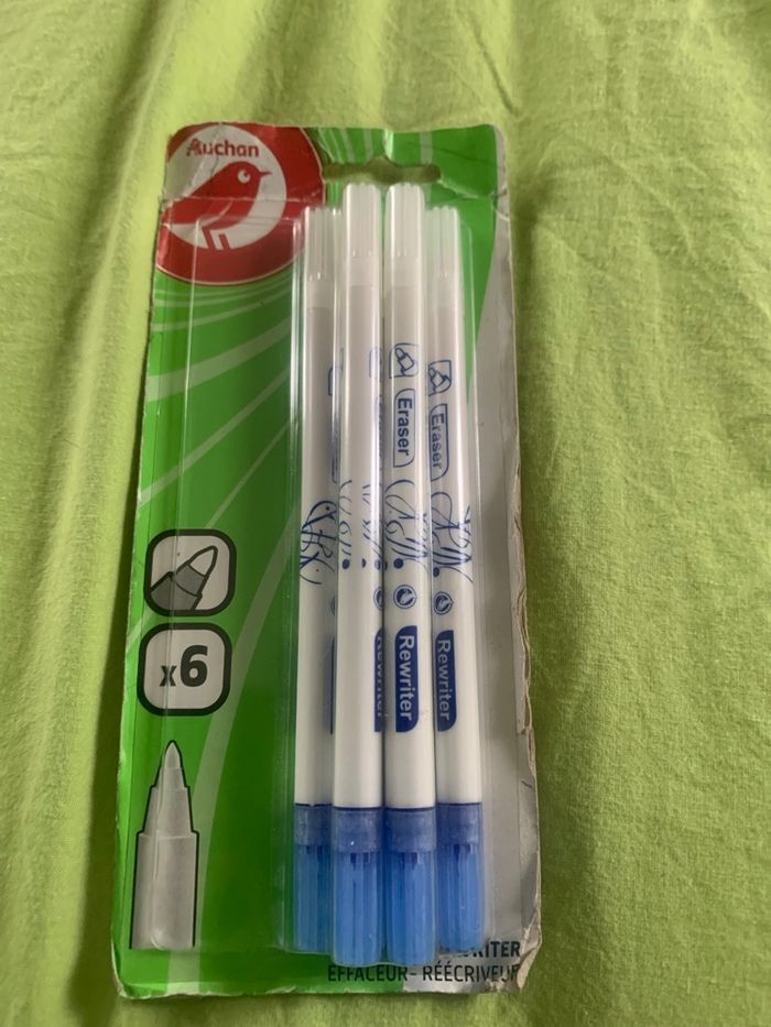 Crayon effaceur le lot de 6 - photo numéro 2
