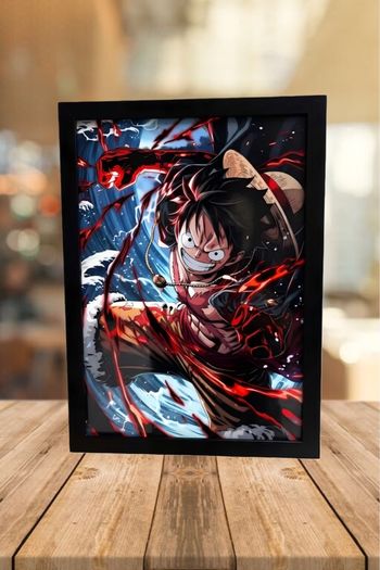 Cadre luffy de one piece 