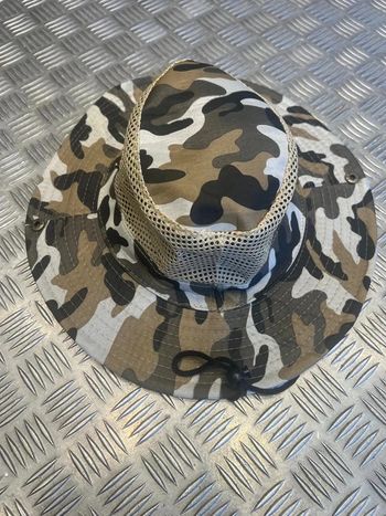 Chapeau camouflage maille respirante pêche chasse randonnée jungle camping militaire