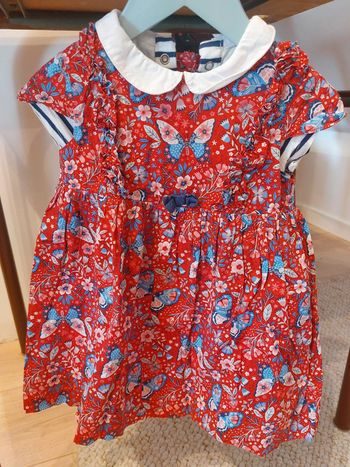 Ensemble robe sergent major 24 mois