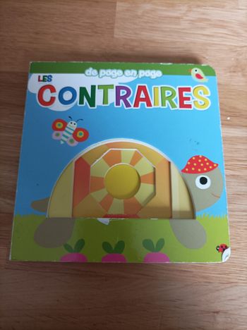 Livre bébé les contraires