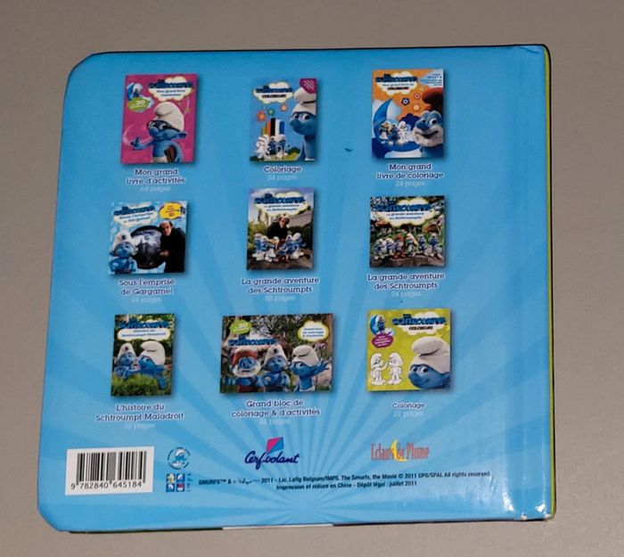 Livre : les schtroumpfs. L histoire du schtroumpf maladroit - photo numéro 3