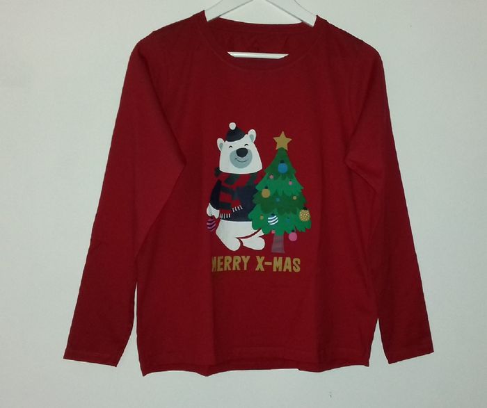 Haut de pyjama noël - Tex - t. L - neuf - photo numéro 3