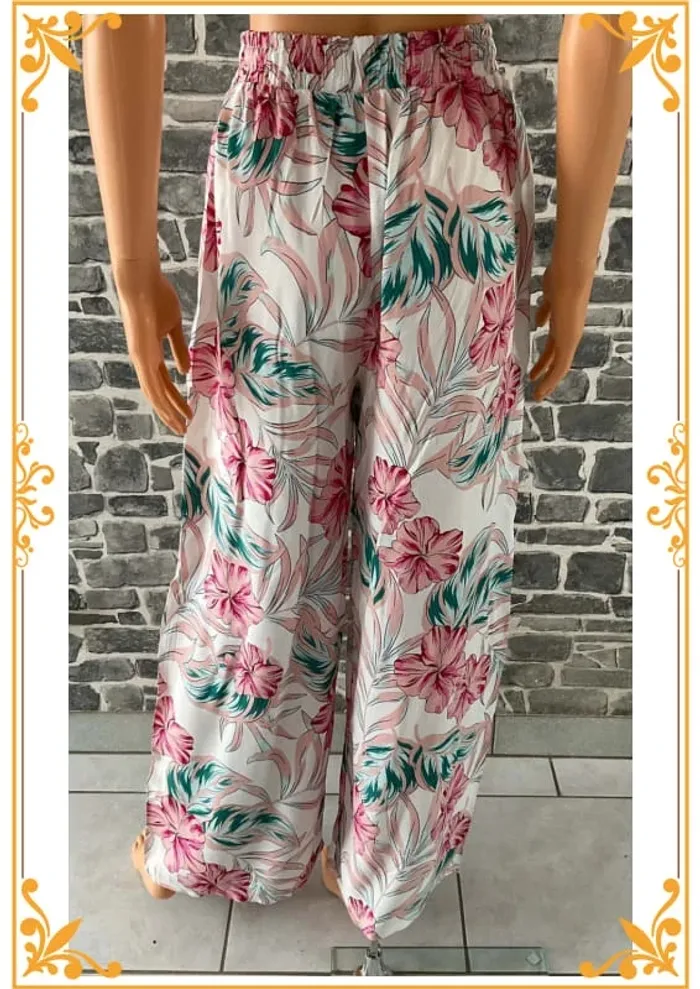 Pantalon Palazzo " Cotton bio " - photo numéro 4