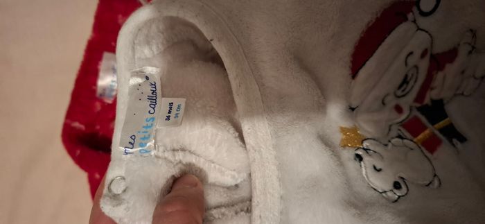 Pyjama polaire noel 36M Les petits cailloux - photo numéro 6