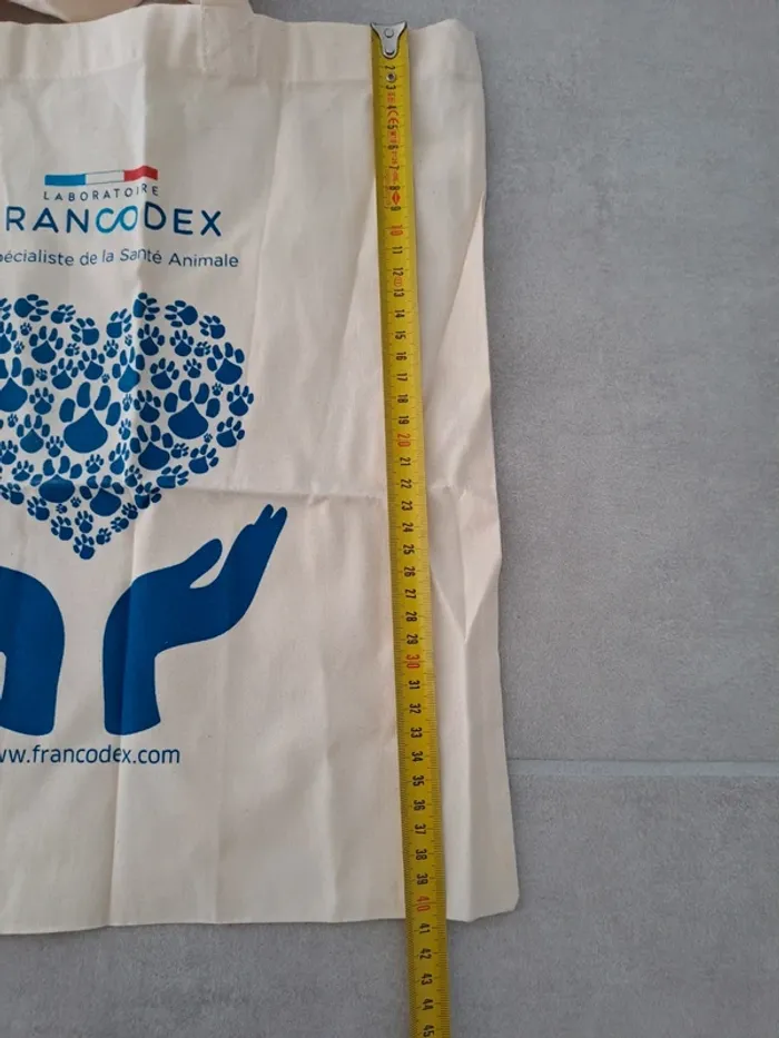 Sac Publicitaire Coton Bio Francodex - Neuf - photo numéro 5
