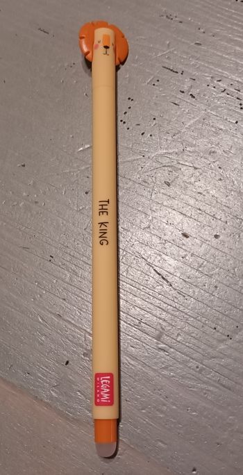 Stylo effaçable legami lion
