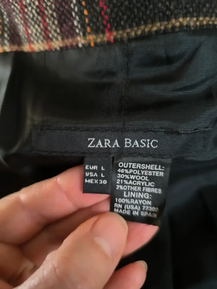 Très jolie veste tissu écossais - photo numéro 9
