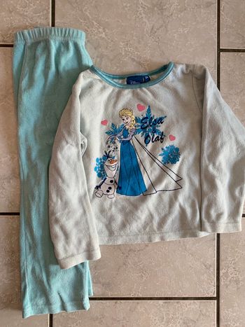 Pyjama velours 3 ans