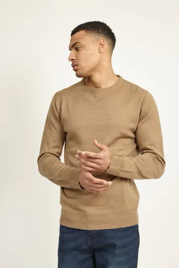 Sweat Brave Soul Beige Taille S Neuf et Authentique