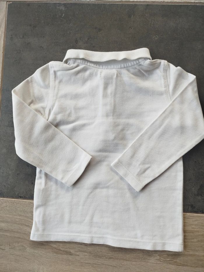 Polo à manches longues bébé garçon 18 mois - photo numéro 3