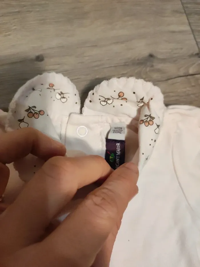 Lot fille 3 mois été blanc rose - photo numéro 8
