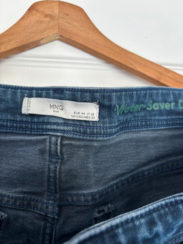Jean brut coupe droite Mango Men Taille 44 - photo numéro 4