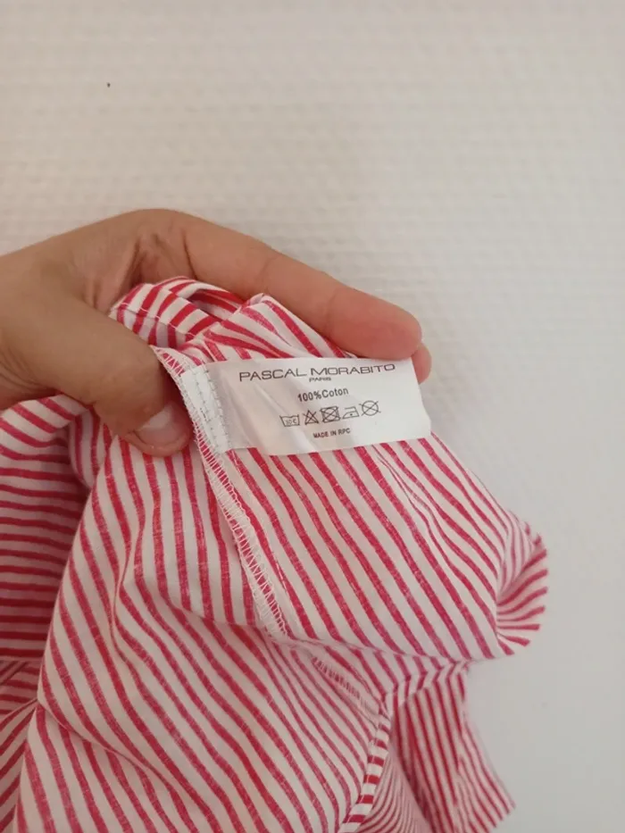 Chemise longues manches longues à rayures femme - photo numéro 5