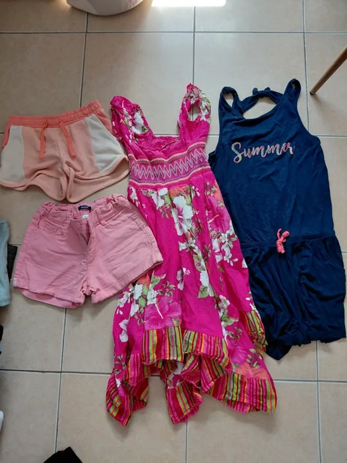 Lot été fille 10 ans