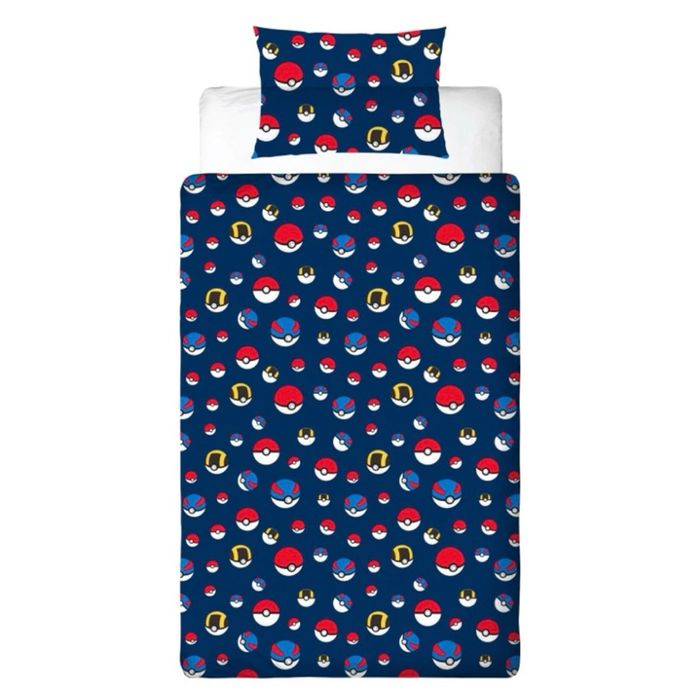 Housse de couette + Taie Pikachu - Pokémon - NEUF - photo numéro 2