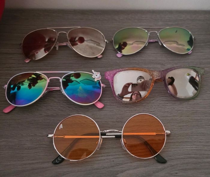 Lot lunettes de soleil