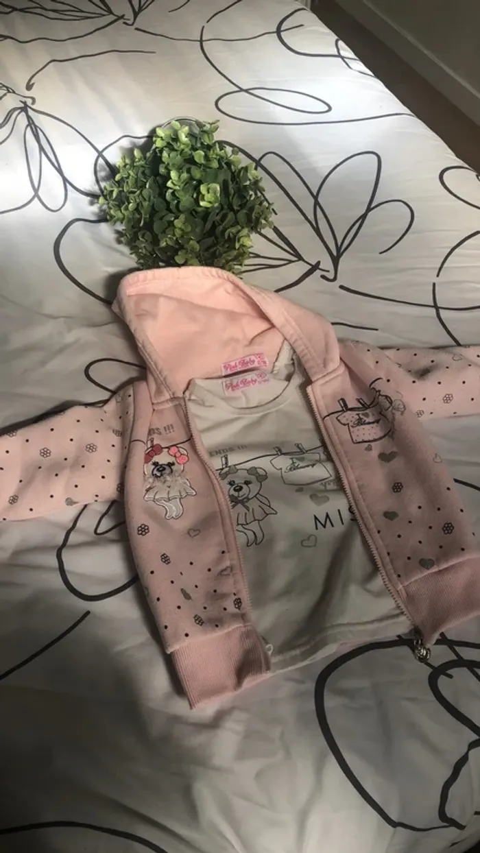 Veste + teeshirt