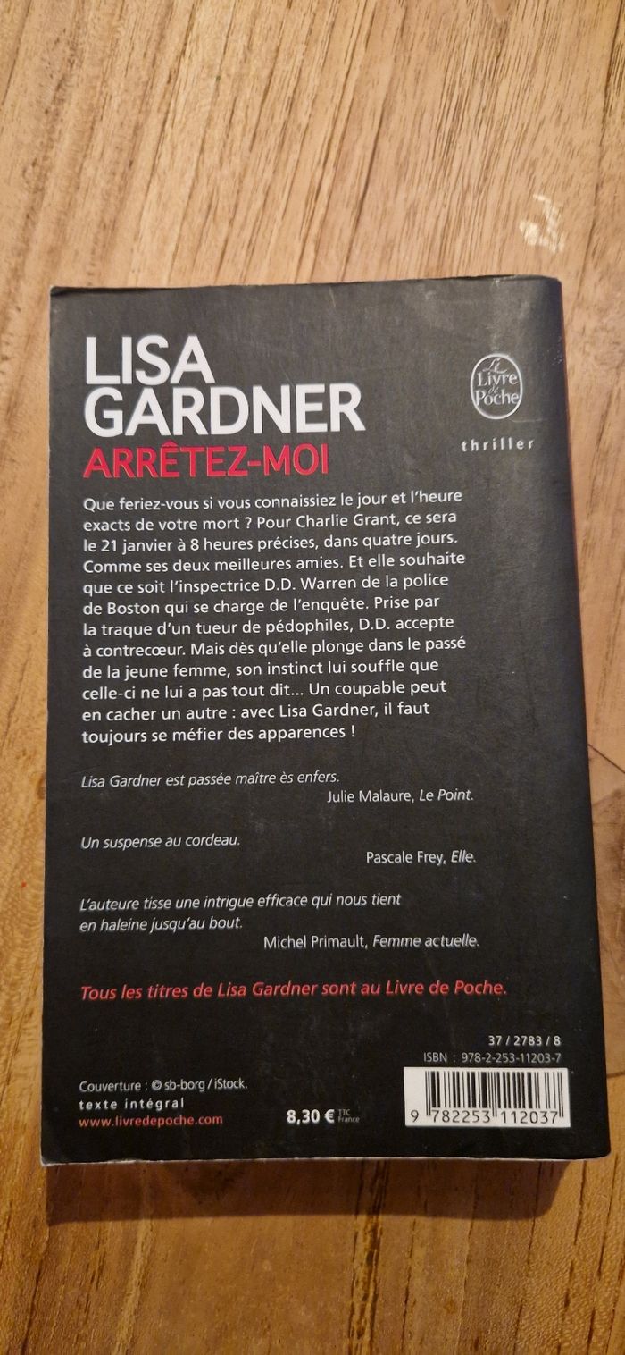Roman policier thriller "arrêtez moi" Lisa Gardner - photo numéro 3