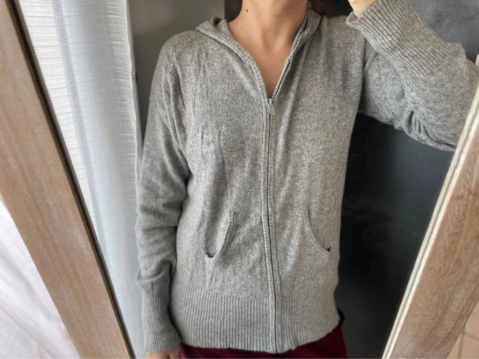 Gilet gris femme - photo numéro 2