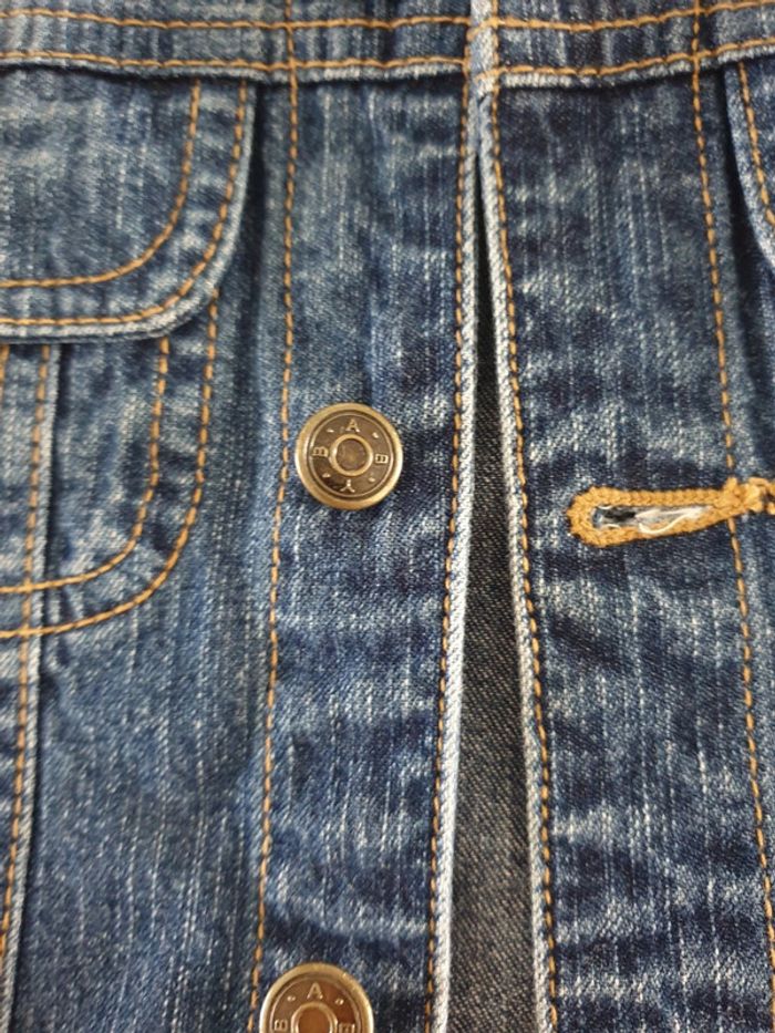H&M veste en jeans taille 80 - photo numéro 5