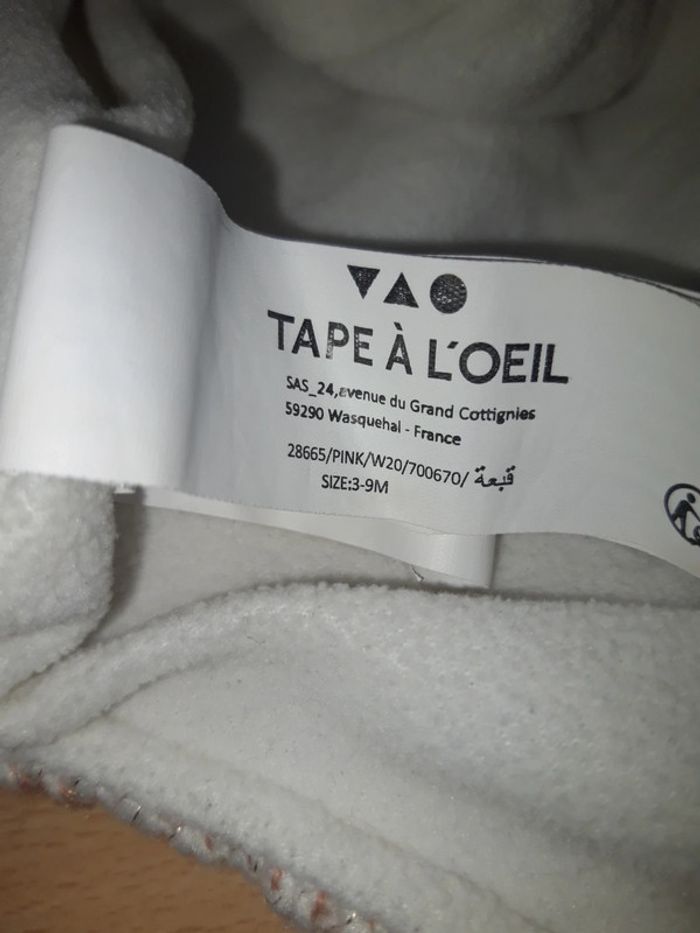 Bonnet tape à l'œil - photo numéro 4
