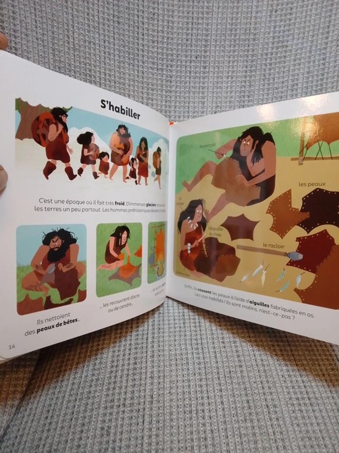 Les hommes Préhistoriques - Ma baby encyclopédie Larousse - photo numéro 6