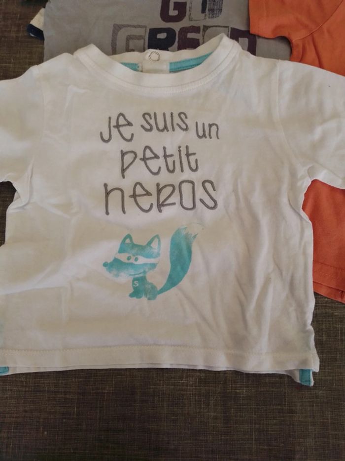 Lot 8 tee-shirts manches courtes - photo numéro 2
